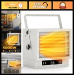 5000W Electric Garage Heater - Indoor Wall/ceiling/floor Mount, Dual Overheat Pr New. Price: $207.99.