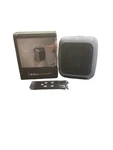 Equiwarm Pro Plug In Heater 800W Wall Outlet Remote Compact Space Electric Fan Open. Price: $27.99.