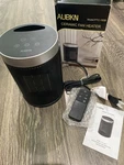 Aubkn PTC-150B Ceramic Fan Heater 1500W Remote Touch Control Overheat Protection Open. Price: $16.00.