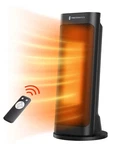 Electric Portable Heaters Indoor Use, Oscillation Eco Mode 12 Hours Timer New. Price: $65.05.