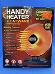 Handy Heater 1500-WATT 18.5 In. Electric Ceramic Parabolic Space Open. Price: $49.99.
