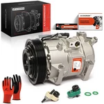 A-premium Air Conditioner Ac Compressor With Clutch Compatible Honda Ody... New. Price: $366.44.