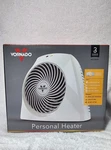 Vornado VH204+ Personal Space Heater 750W Compact Desk White New. Price: $25.99.