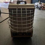 Vintage Markel Electric Space Heater 198TM Neo-glo Element Usa Made Art Deco Used. Price: $45.00.