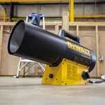 Dewalt 125,000 Btu Propane Portable Heater Heats 3000 Sq Ft New. Price: $216.19.