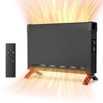 1500W Panel Heater Convection Quiet Remote Slim Indoor Breezeheat Open. Price: $61.71.