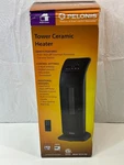 Pelonis Tower Ceramic Heater Remote Safety Auto Shutoff Oscillating NT15-13C New. Price: $38.26.
