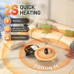 Small Space Heater For Indoor Use, 1500W Portable Electric Ptc Thermostat New. Price: $27.00.