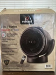 Pelonis 2-IN-1 Turbo Heater And Fan With Remote Control Black Open. Price: $85.00.