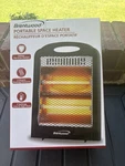 Brentwood 600 Watt Portable Space Heater In Black New. Price: $42.00.
