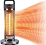 Serenelife SLOHT24 Infrared Outdoor Electric Patio Heater W/ Remote (open Box). Price: $68.99.