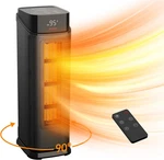 Space Indoor, 1500W Ptc Portable Electric Heaters For Home With Thermosta New. Price: $66.65.