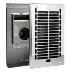 Cadet In-wall Electric Bathroom Heater 3412-BTU 120-V 1000-W Fan-forced Chrome New. Price: $288.07.