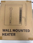 Wall Heater, Space For Bedroom, 1500W Ptc Fast Heating Electric Heaters Open. Price: $63.99.