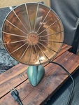 Vintage 1940S Sterling Electric Heater Type Zuh Copper Reflector Pro-rewired Used. Price: $95.00.