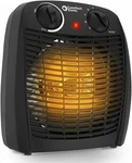 Indoor Space Heater With Adjustable Thermostat, Fan Forced, Electric, Overheat New. Price: $51.67.