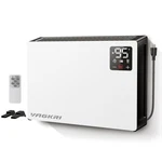 Vagkri Quiet Electric Space Heater, Wall Mounted 1500W Fast Heating Open. Price: $87.89.