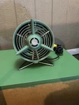 Vintage General Electric (ge) Art Deco Fan Heater Atomic Used. Price: $65.00.