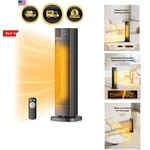 Oscillating Ceramic Tower Indoor Space Heater For Home With Oscillation, Prog... New. Price: $153.99.