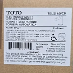 Toto Ecopower Bathroom Sink Faucet Chrome Axiom Spout TELS145#CP New. Price: $50.00.