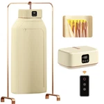 Portable Clothes Dryer, 8H Timer, W/remote Control & Bag, Mini Compact Fo... New. Price: $57.21.