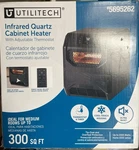 Utilitech Infrared Quartz Cabinet Heater 5695262 Remote Thermostat 1500W New. Price: $66.99.