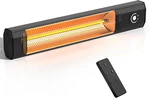 34" Waterproof Infrared Electric Patio Heater With Remote & 9 Settings New. Price: $266.99.