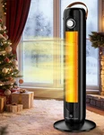 Hetraroot 1500W Ptc Ceramic Electric Heater W/4 MODES,350SQ.FT 1S Heating, 70... Open. Price: $61.97.