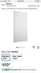 Wexstar WS-8WUS 800W Panel Heater White Used. Price: $240.00.