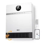 Dreo 1500W Wall-mounted Ceramic Heater Ultra-quiet Smart Control And Eco New. Price: $44.99.