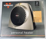 Vornado VH203 Personal Space Heater - Vortex Circulation Tabletop Compact Open. Price: $20.00.