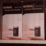 Winhl PTC-150A Ceramic Fan Heater 1500W Touch Control Black 120V Safety New. Price: $22.35.