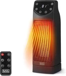 Black+decker Oscillating Space Heater Remote Control 1500W BHT907R - Open. Price: $47.70.