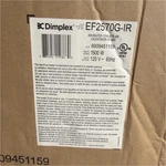 Dimplex EF2570G-IR Air Heater, 1500W, 120V, Ul Listed, Model New. Price: $300.00.