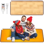 Qoubai Pvc 110V Heated Floor Mat Heater For Foot Warmer Under Desk 48 X 20 Inch New. Price: $118.03.