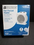 Utilitech Fan Forced Personal Compact Indoor Heater #5228416 Open. Price: $25.00.