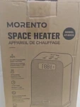 Morento Smart Space Heater 1500W Electric Model AT-SH26-WF Open. Price: $53.99.