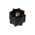 Mr. Heater F276495 Gold Brass/plastic Propane Appliance End Fitting 1/4 Dia. In. New. Price: $12.96.