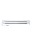 Cadet Portable 49" Electric Baseboard Heater, 4P1500W 120V, 1500W, White, New. Price: $119.90.