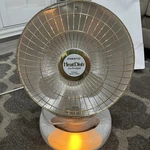 Presto Dish Parabolic Electric Heater Portable Plus Footlight. Working Used. Price: $50.00.