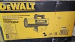 Dewalt DXH40FA Propane Forced Air Heater 40,000 Btu New. Price: $149.95.