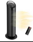 Lasko CT22495 22" Ceramic Tower Heater With Remote Control Open. Price: $32.32.