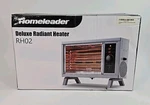 Homeleader 1500W Indoor Deluxe Heater Radiant Space Portable RH02 White New. Price: $34.00.