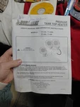 Dura Propane Tank Top Heater User Manual, Models TT-15S,TT-15PS,TT-30D Used. Price: $33.99.