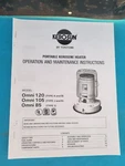 Kerosun Toyotomi Omni 105 J, K, 85 I, 120 A,b Kerosene Heater Manual New. Price: $12.99.