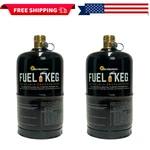 (2 Pack) Mr. Heater Fuel Keg Lb. / 16 Oz. Empty Refillable Propane Tank New. Price: $37.96.