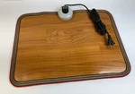 Olydon Electric Heated Floor Mat Under Desk, Foot Warmer - 110V Used. Price: $45.00.