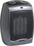 Compact Electric Ceramic Space Heater With Safety Features, 1500W, Dark Gray New. Price: $77.99.
