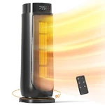Breezome Space Heaters For Indoor Use, 1500W, With Thermostat, Large, Black New. Price: $94.45.