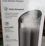 Lasko Autoeco Black Touch Control Tower Heater, 2 Settings, Child Lock Used. Price: $30.00.